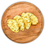 Garlic Bread Slices With Cheese (6) 