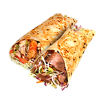 Lamb Shish Kebab Wrap 