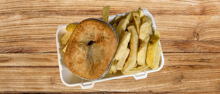 Deep Fried Steak Pie  Single 